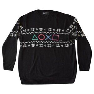 PlayStation Christmas Sweater 3XL - Holiday Gaming Ugly Sweater
